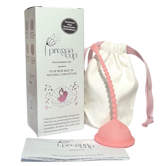 Pregnacup ® Revolutionize Your Conception Journey with the New and Improved Pregnacup – Enhanced Design for Optimal Comfort and Efficacy!